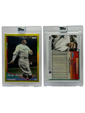 2024 Topps Archives - 1994 Topps Babe Ruth #284 Yellow Foilboard